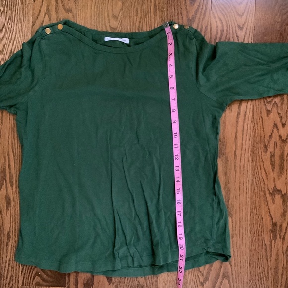 Boat neck Tee long-sleeve. SIZE L. - Picture 8 of 9